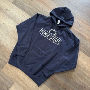 Penn State Football Navy Blue Hoodie Nittany Lions Sz XL College Game‎ Day